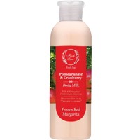 Fresh Line Fresh Bar Pomegranate & Cranberry Body Milk 200ml - Frozen Red Margarita - Φρουτένιο & Αναζωογονητικό Γαλάκτωμα Σώματος Φυσικής Σύνθεσης με Ρόδι & Κράνμπερι