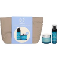 Fresh Line Face Remedies Oceanid Hydrating Face Serum 30ml & Δώρο Oceanid Hydrating Face Cream 50ml & Νεσεσέρ 1 Τεμάχιο - Ορός Προσώπου Ωκεανίδα, Φυσικής Σύνθεσης για Ενυδάτωση & Προστασία από το Μπλε Φως & Κρέμα Προσώπου Ωκεανίδα, Φυσικής Σύνθεσης για Ενυδάτωση & Προστασία από το Μπλε Φως, Όλοι οι Τύποι Επιδερμίδας