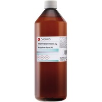 Chemco Propylene Glycol PG 1kg - Προπυλενογλυκόλη Καθαρό & Άχρωμο Άοσμο, Παχύρρευστο Υγρό