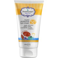 Pharmasept Baby Care Protective Sun Cream Spf50+, 150ml - Αντηλιακή Κρέμα Πολύ Υψηλής Προστασίας για Πρόσωπο-Σώμα με Άρωμα Καρπούζι