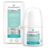 Pharmasept Balance Mild Deo Roll on 50ml - Αποσμητικό με Κρεμώδη Υφή για Ευαίσθητες Επιδερμίδες & μη Ανεκτικό Δέρμα