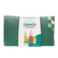 Pharmasept Πακέτο Προσφοράς Summer Rescue Pack 1 Τεμάχιο - Απωθητικό Spay για Κουνούπια & Spray Ανακούφισης Από Ερεθισμούς, Κοκκινίλες & Τζελ Αντιμετώπισης Τσιμπημάτων & Κρέμα με Εκχύλισμα Άρνικας 