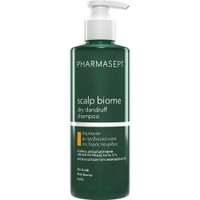 Pharmasept Scalp Biome Dry Dandruff Shampoo 400ml - Σαμπουάν με Πρεβιοτικά & Φυτικά Εκχυλίσματα Κατά της Ξηρής Πιτυρίδας με Αντλία