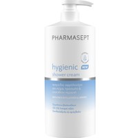 Pharmasept Hygienic Shower Cream 1000ml - Κρεμώδες Αφρόλουτρο Καθημερινής Χρήσης για Σώμα, Πρόσωπο & Ευαίσθητη Περιοχή με Αντλία