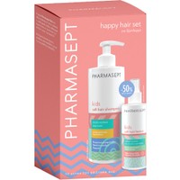Pharmasept Promo Kids Soft Hair Shampoo 400ml & Lotion 150ml - Απαλό Παιδικό Σαμπουάν με Μαλακτικούς Παράγοντες με Αντλία & Παιδική Λοσιόν για Εύκολο Χτένισμα
