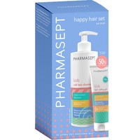 Pharmasept Promo Kids Soft Hair Shampoo 400ml & Hair Styling Gel 100ml - Απαλό Παιδικό Σαμπουάν με Μαλακτικούς Παράγοντες με Αντλία & Παιδικό Gel για Styling Μαλλιών με Φυσικά Συστατικά