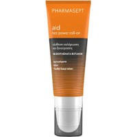 Pharmasept Aid Hot Power Roll-On Gel 100ml - Τζελ για Άμεση Αίσθηση Ξεκούρασης & Χαλάρωσης με Εκχυλίσματα Βοτάνων