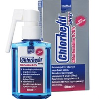 Chlorhexil Chlorhexidine 0.20% Oral Spray 60ml - Στοματικό Διάλυμα Χλωρεξιδίνης 0.20% σε Μορφή Spray για Στοχευμένη Τοπική Εφαρμογή Κατά των Ερεθισμών για Άμεση Ανακούφιση