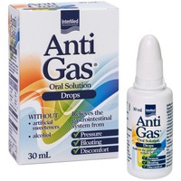 Intermed Antigas Drops 30ml - Συμπλήρωμα Διατροφής σε Σταγόνες για την Ανακούφιση του Βρεφικού Κολικού & του Αισθήματος Δυσφορίας