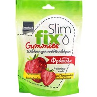 Intermed Slim Fix Gummies 42 Ζελεδάκια - Φράουλα - Συμπλήρωμα Διατροφής με Γλυκομαννάνη για Απώλεια Βάρους με Γεύση Φράουλα