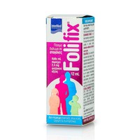 Intermed Folifix Oral Solution Drops Συμπλήρωμα Διατροφής Πόσιμου Φυλλικού Οξέως σε Σταγόνες 12ml