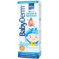 Babyderm 2 in 1 Shampoo & Body Bath 0m+ 300ml - 2 σε 1 Βρεφικό Σαμπουάν & Αφρόλουτρο με Χαμομήλι & Πανθενόλη για Απαλό Καθαρισμό & Περιποίηση