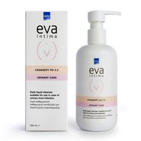 Eva Intima Cransept PH3.5 Urinary Care Υγρό Καθημερινού Καθαρισμού της Ευαίσθητης Περιοχής Κατάλληλο για Ουρολοίμωξης 250ml