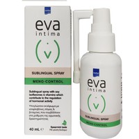 Eva Intima Suplingual Spray Meno-Control 40ml - Συμπλήρωμα Διατροφής σε Μορφή Υπογλώσσιου Σπρέι, για την Κάλυψη των Αναγκών της Γυναίκας Κατά την Περιεμμηνοπαυσιακή Περίοδο