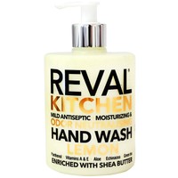 Intermed Reval Kitchen Odor Neutralising Hand Wash Lemon Enriched with Shea Butter 500ml - Καθαριστικό Χεριών με Ενυδατική Δράση, Ιδανικό για Χρήση στην Κουζίνα