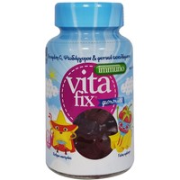 Intermed Vitafix Immuno Gummies in Bag 60 Ζελεδάκια - Ζελεδάκια με Βιταμίνη C, Ψευδάργυρο και Φυτικά Εκχυλίσματα που Συμβάλουν στην Ενίσχυση του Ανοσοποιητικού