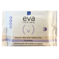 Eva Intima Disorders Biolact Maxi Size Towelettes 10 Wipes - Πανάκια Καθαρισμού της Ευαίσθητης Περιοχής με Προβιοτικά και Πρεβιοτικά