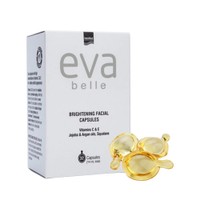 Eva Belle Brightening Facial Capsules 32caps - Booster Προσώπου & Λαιμού, σε Κάψουλες με Βιταμίνη C για Λάμψη