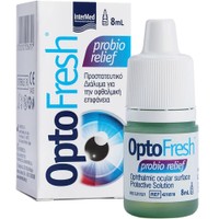 Intermed OptoFresh Probio Relief 8ml - Οφθαλμικές Σταγόνες για Προστασία από Ξηροφθαλμία, Βλεφαρίτιδα, Επιπεφυκίτιδα & Χειρουργικές Επεμβάσεις
