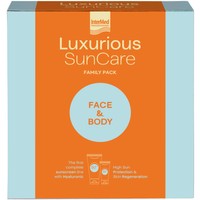Luxurious Promo Sun Care Sun Protection Body Cream Spf50, 200ml & High Protection Face Cream Spf50, 75ml - Αντηλιακή Κρέμα Σώματος & Αντηλιακή Κρέμα Προσώπου Πολύ Υψηλής Προστασίας