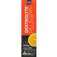 Intermed Dextrolyte Plus Hydrating Electrolyte Mix 20 Effer.tabs - 02 Orange - Συμπλήρωμα Διατροφής Ηλεκτρολυτών με Δεξτρόζη & Φυλλικό Οξύ για Ενυδάτωση Κατά της Κόπωσης & Πνευματική Διαύγεια με Γεύση Πορτοκάλι