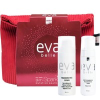 Eva Belle Promo Regenerating Serum 50ml & Δώρο Deep Cleansing & Rejuvenating Foam 50ml & Δώρο Νεσεσέρ 1 Τεμάχιο - Αντιοξειδωτικός Ορός Εντατικής Ανάπλασης Προσώπου & Λαιμού & Αφρός Καθαρισμού Προσώπου