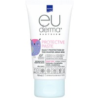 Intermed Eu Derma Babyderm Daily Protection of The Diaper Area Skin Protective Paste 150ml - Αδιάβροχη Πάστα για Καθημερινή Προστασία του Δέρματος στην Περιοχή της Πάνας με Ωμέγα 6 & 3 & Απαραίτητα Λιπαρά Οξέα