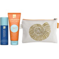 Luxurious SunCare Promo Q10 Repairing Serum 50ml & High Protection Face Cream Spf50, 75ml & Δώρο Νεσεσέρ 1 Τεμάχιο - Αντιοξειδωτικός Ορός Επανόρθωσης με Συνένζυμο Q10 & Αντηλιακό Προσώπου Υψηλής Προστασίας