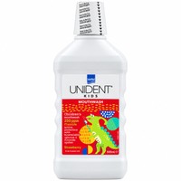 Intermed Unident Kids 250 ppm Mouthwash 500ml - Παιδικό Στοματικό Διάλυμα από 6 Ετών με Υπέροχη Γεύση Φράουλα