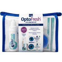 Intermed Optofresh Promo Drops 10x0,5ml & Ophthalmic Towels 20 Τεμάχια & Δώρο Eyelid Cleanser Foam 20ml & Νεσεσέρ 1 Τεμάχιο - Οφθαλμικές Σταγόνες για τον Καθαρισμό των Ξηρών Ματιών & Αποστειρωμένα Μαντηλάκια για την Εξωτερική Υγιεινή & Αφρός Περιποίησης Βλεφάρων