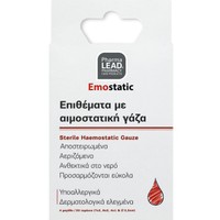 Pharmalead Emostatic Sterile Haemostatic Gauze Strips 20 Τεμάχια - Επιθέματα με Αιμοστατική Γάζα για Αντιμετώπιση Πληγών σε 4 Διαφορετικά Μεγέθη