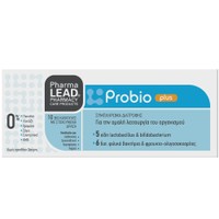 Pharmalead Probio Plus 10caps - Συμπλήρωμα Διατροφής με Προβιοτικά για την Ομαλή Λειτουργία του Οργανισμού & την Αποκατάσταση της Εντερικής Χλωρίδας