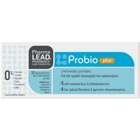 Pharmalead Probio Plus 30caps - Συμπλήρωμα Διατροφής με Προβιοτικά για την Ομαλή Λειτουργία του Οργανισμού & την Αποκατάσταση της Εντερικής Χλωρίδας