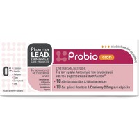 Pharmalead Probio Cran 14caps - Συμπλήρωμα Διατροφής με Προβιοτικά για την Ομαλή Λειτουργία του Οργανισμού & του Ουροποιητικού Συστήματος