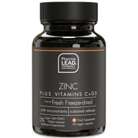 Pharmalead Black Range Zinc Plus Vitamins C, D3, 30veg.caps - Συμπλήρωμα Διατροφής με Αντιοξειδωτική Δράση για την Ενίσχυση του Ανοσοποιητικού Συστήματος