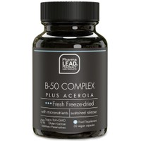 Pharmalead Black Range B-50 Complex Plus Acerola 30veg.caps - Συμπλήρωμα Διατροφής με Ενισχυμένη Σύνθεση για Πνευματική & Σωματική Απόδοση