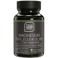 Pharmalead Black Range Magnesium Plus Vitamin B6, 60veg.caps - Συμπλήρωμα Διατροφής με Μαγνήσιο για την Ομαλή Λειτουργία των Μυών & του Νευρικού Συστήματος