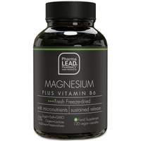 Pharmalead Black Range Magnesium Plus Vitamin B6, 120veg.caps - Συμπλήρωμα Διατροφής με Μαγνήσιο για την Ομαλή Λειτουργία των Μυών & του Νευρικού Συστήματος