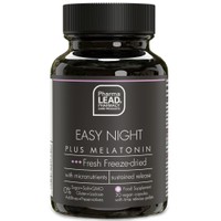 Pharmalead Black Range Easy Night Plus Melatonin 30veg.caps - Συμπλήρωμα Διατροφής για την Διατήρηση του Φυσιολογικού Ύπνου & την Ανακούφιση από το Jet Lag