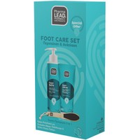 Pharmalead Πακέτο Προσφοράς Foot Care Set Foot Bath 150ml & Foot Cream 75ml & Ξύλινη Ράσπα Ποδιών 1 Τεμάχιο - Ποδόλουτρο για Αναζωογόνηση των Ταλαιπωρημένων Ποδιών & Κρέμα Ανάπλασης για Σκασμένο Δέρμα