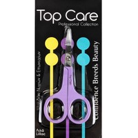 Top Care Nail Scissors & Nipper 1 Τεμάχιο - Λιλά - Ψαλιδάκι Νυχιών & Επωνυχίων