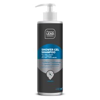 Pharmalead Men’s Shower Gel Shampoo 500ml - Ανδρικό Αφρόλουτρο & Σαμπουάν 3 σε 1 για Ενυδάτωση & Αναζωογόνηση