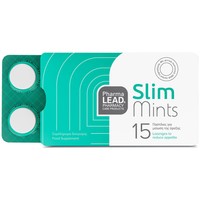 Pharmalead Slim Mints Food Supplement 15 Παστίλιες - Συμπλήρωμα Διατροφής με Φυτικά Συστατικά για Μείωση της Όρεξης