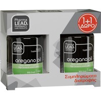 Pharmalead Promo Oregano Oil 60caps (2x30caps) - Συμπλήρωμα Διατροφής με Έλαιο Ρίγανης Ελληνικής Προέλευσης για την Καλή Λειτουργία του Ανοσοποιητικού - Αναπνευστικού Συστήματος