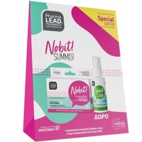 Pharmalead Promo Nobit Insect Repellent Patches 24 Τεμάχια & Δώρο Insect Repellent Lotion Spray 30ml - Εντομοαπωθητικά Αυτοκόλλητα για Σκνίπες & Κουνούπια με Λάδι Ευκαλύπτου & Σιτρονέλας & Απωθητικό Spray για Προστασία από Σκνίπες & Κουνούπια, Συμπεριλαμβανομένου του Ασιατικού Κουνουπιού Τίγρης