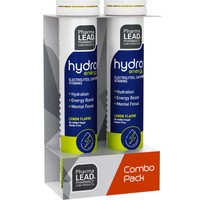 Pharmalead Promo Hydro Energy Electrolytes, Caffeine & Vitamins 40 Effer.tabs (2x20 Effer.tabs) - Συμπλήρωμα Διατροφής Ηλεκτρολυτών, Βιταμινών & Καφεΐνης για την Καλή Λειτουργία των Μυών, την Υποστήριξη του Μεταβολισμού & Παραγωγή Ενέργειας με Γεύση Λεμόνι