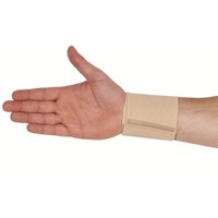 Adco Elastic Wrist Double Wrap Κωδ 03203 Beige Small (10-13) 1 Τεμάχιο - Περικάρπιο Ενισχυμένο Διπλής Περιέλιξης με Δέστρα Μικρού Μεγέθους σε Μπεζ Χρώμα