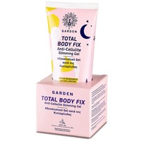 Garden Total Body Fix Anti-Cellulite Slimming Gel 150ml - Λεπτόρρευστο Αδυνατιστικό Gel Κατά της Κυτταρίτιδας με Άρωμα Καρύδα & Ανανά