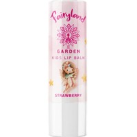 Garden Fairyland Kids Lip Balm 5,2g - Strawberry - Παιδικό Βάλσαμο Χειλιών με Απολαυστικό Φρουτώδες Άρωμα