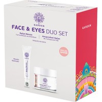 Garden Promo Eye Repair Hydrating Cream with Metallic Applicator 20ml & Anti Wrinkle with Hyaluronic Acid for Face & Eyes Cream 50ml - Κρέμα Ματιών για Ενυδάτωση & Ανάπλαση με Μεταλλικό Απλικατέρ & Αντιρυτιδική Κρέμα με Υαλουρονικό Οξύ για Πρόσωπο & Μάτια για 24ωρη Προστασία